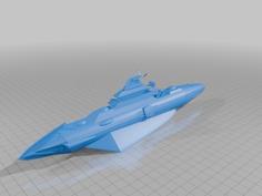 Destoria Class Heavy Astro Cruiser 3D Printer Model