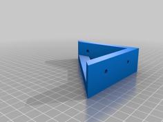 100mm Shelf Bracket 3D Printer Model