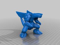 Palkia (Pokemon 35mm True Scale Series) 3D Printer Model