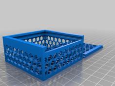 Parametric Hexagonal Hole Box 3D Printer Model