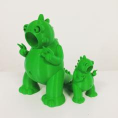 Godric The Tiny Godzilla 3D Printer Model