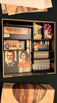 Galileo Galilei Board Game Insert/Organizer 3D Printer Model