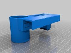 Ender3 Top-Rail Tool Caddy 3D Printer Model