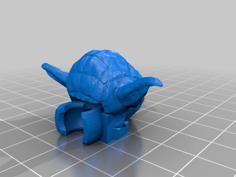 Tinkerplay Yoda Head 3D Printer Model