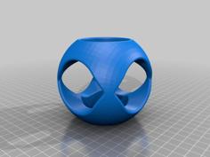 Spherical Ornament 3D Printer Model