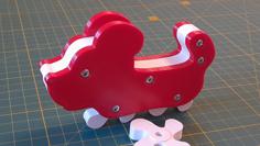 Walking Dog Toy / Игрушка Шагающий Пёсик 3D Printer Model