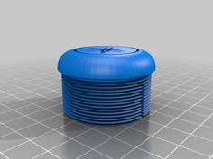 Yamaha Warrior Front Bumper Plug 3D Printer Model