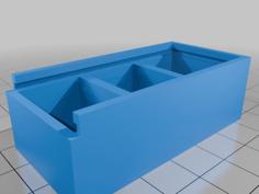 Pill Organizer (Morning,Noon,Night/Evening) With Sliding Cap 3D Printer Model