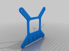 Raspberry Pi 2 Vesa 100mm Mount 3D Printer Model