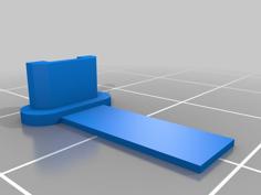 Micro USB Cover W/ Tab 3D Printer Model