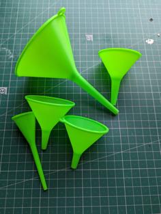 Customizable Funnels 3D Printer Model