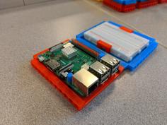 Raspberry Pi 3 B+ Base (LEGO Technic Compatible) 3D Printer Model