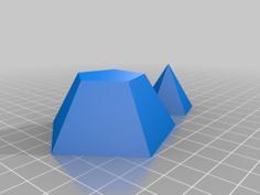 Pirâmide Pentagonal Dividida 3D Printer Model