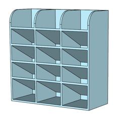 Pen Organizer 3D Printer Model