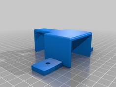 Simple Power Supply Mount 3D Printer Model