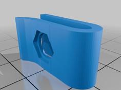 Kawasaki Ninja Motorcycle Nut Bracket 3D Printer Model