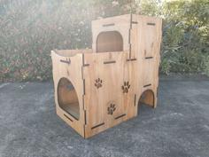 Laser Cut Pet Cubby