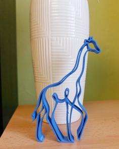 Giraffe Figure / Žirafa Postavička 3D Printer Model