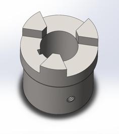 Shaft Coupling With Spider 3″ (Public Domain) 3D Printer Model