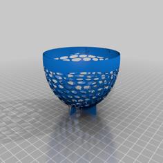 Stereographic Projection 3D Printer Model