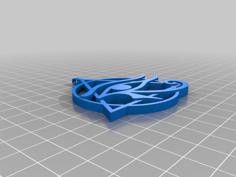 Horus Eye Medal 3D Printer Model