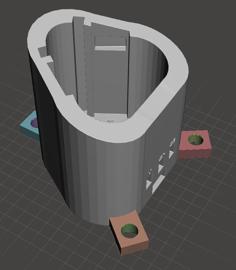 Battery Holder 3D Printer Model