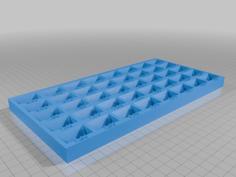 Contact Lens Tray For Galifa Fitting Lenses 3D Printer Model