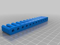 HEX Bit Storage Click-Lock Edition 3D Printer Model