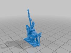 Tiny General For Your Tiny Armies 3D Printer Model