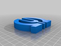 Pioneer Electronics Logo Sign 3D Printer Model