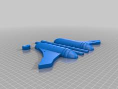 Padme Blaster Hollow 3D Printer Model