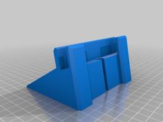 Nexus 7 Stand With Wire Slot 3D Printer Model