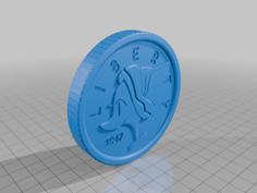 Scrooge McDuck Number One Dime Remix 3D Printer Model