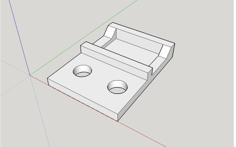 Endstop Y Per R2 EVO 3D Printer Model