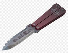 Black Rose Butterfly Knife (TF2) 3D Printer Model