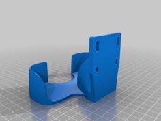 Quest2 Wall Mount SKADIS 3D Printer Model