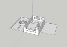 YouYeeToo X1 SBC Case V2.1 3D Printer Model