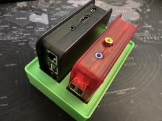 Gridfinity For 1x “Raspberry Pi 1 With Case” And For 1x “Raspberry Pi 2/3 With Case” 3D Printer Model