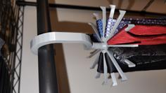 Radial Tie Rack Hanger 3D Printer Model