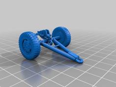 M1 / M59 / M115 Trolley / Limber (Long Tom) 3D Printer Model