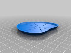 Simplified Lilypad Coasters 3D Printer Model