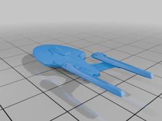 USS Voyager NCC-74656-A (Lamarr Class Starship) 3D Printer Model