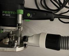 Festool OF 900 E Vacuüm Adapter 3D Printer Model