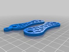 Key Organizer Voronoi 3D Printer Model