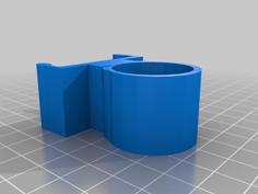 Ender 5 Plus Glue Sticker Holder 3D Printer Model