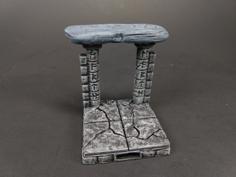 OpenForge 2.0 Rough/Ruined Stone Archways 3D Printer Model