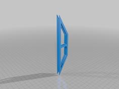 V-Dipole Antenna Bracket 3D Printer Model