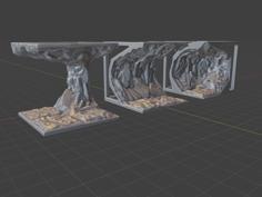 OpenFoliage Cliff Overhangs/Caves 3D Printer Model