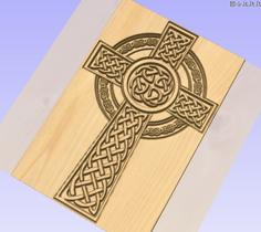 Celtic Cross For CNC Router 3D Printer Model