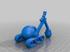 Caterpillar, My Mascot 3D Printer Model